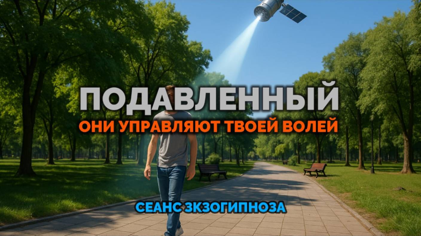 ПОДАВЛЕННЫЙ. ОНИ УПРАВЛЯЮТ ТВОЕЙ ВОЛЕЙ