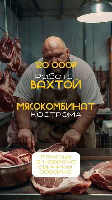 Работа вахтой!