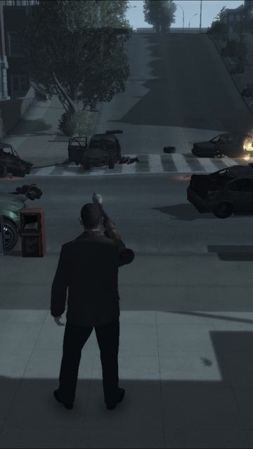 забайтил копов GTA IV