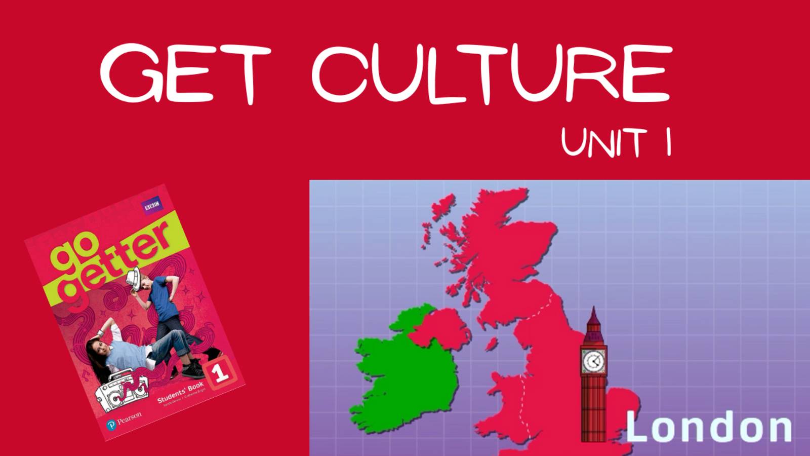 ЗНАКОМИМСЯ С ЛОНДОНОМ  Go Getter 1 Unit 1  Get Culture