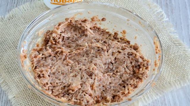 Котлеты из картошки и гречки