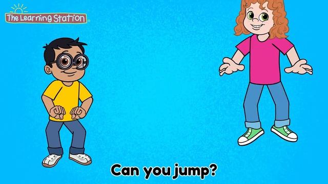 Can You Do It ♫ Exercising Song For Kids ♫ Action For Kids ♫ Kids Songs By The Learning Station