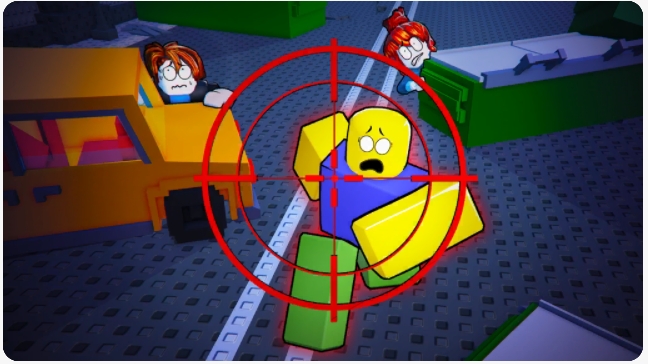 Выжить снайперу-Roblox