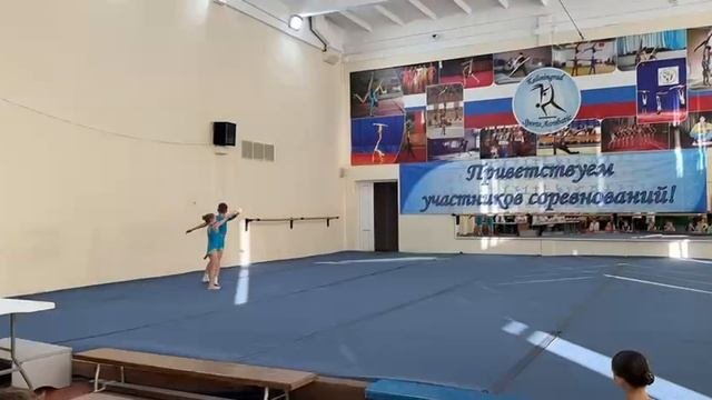 СмП 2 юношеский Константинова - Плюснин КРОО ФСА Комбинированное упражнение