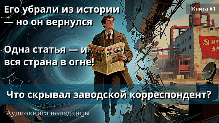Аудиокнига. Попаданцы. Его убрали из истории — но он вернулся. Книга 1 из 4 часть 2