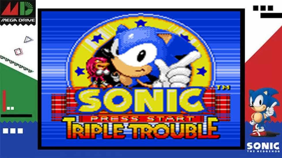Sonic Triple Trouble - Обзор (Сега 8 Бит)