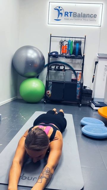 Баланс тела в положении горизонт на животе по методике Reut Therapy Balance #RTBalance