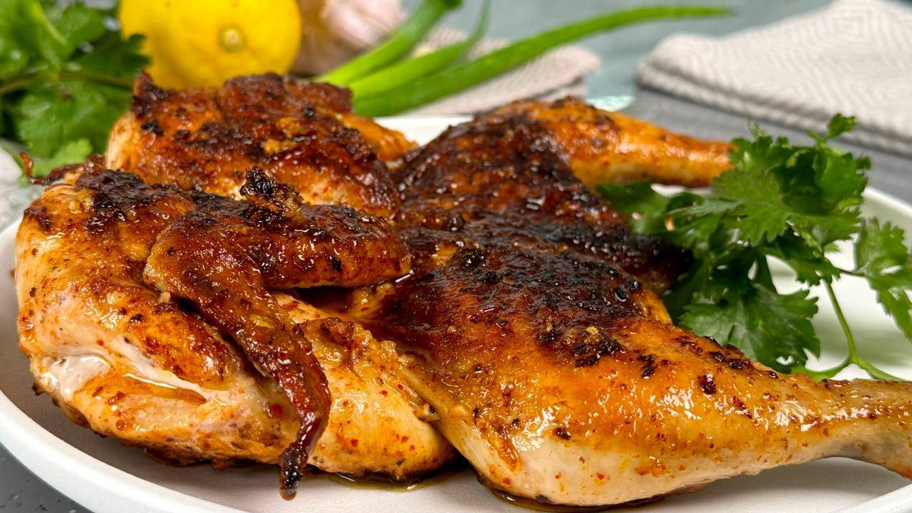 Цыпленок ТАБАКА (тапака), беспроигрышный РЕЦЕПТ ! Вкусно, что 