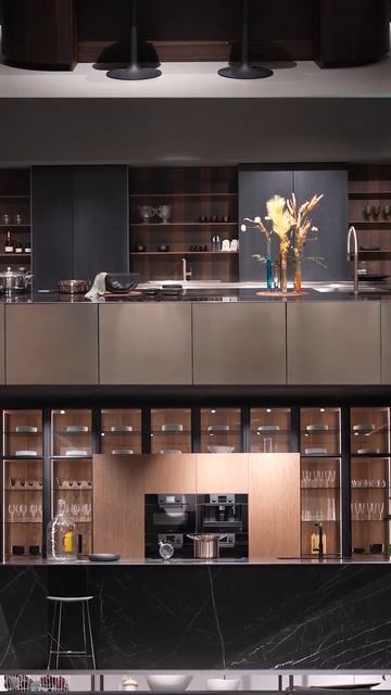 Walking across strong aesthetic connotation and undeniable functionality. #Novacucina  Novacucina