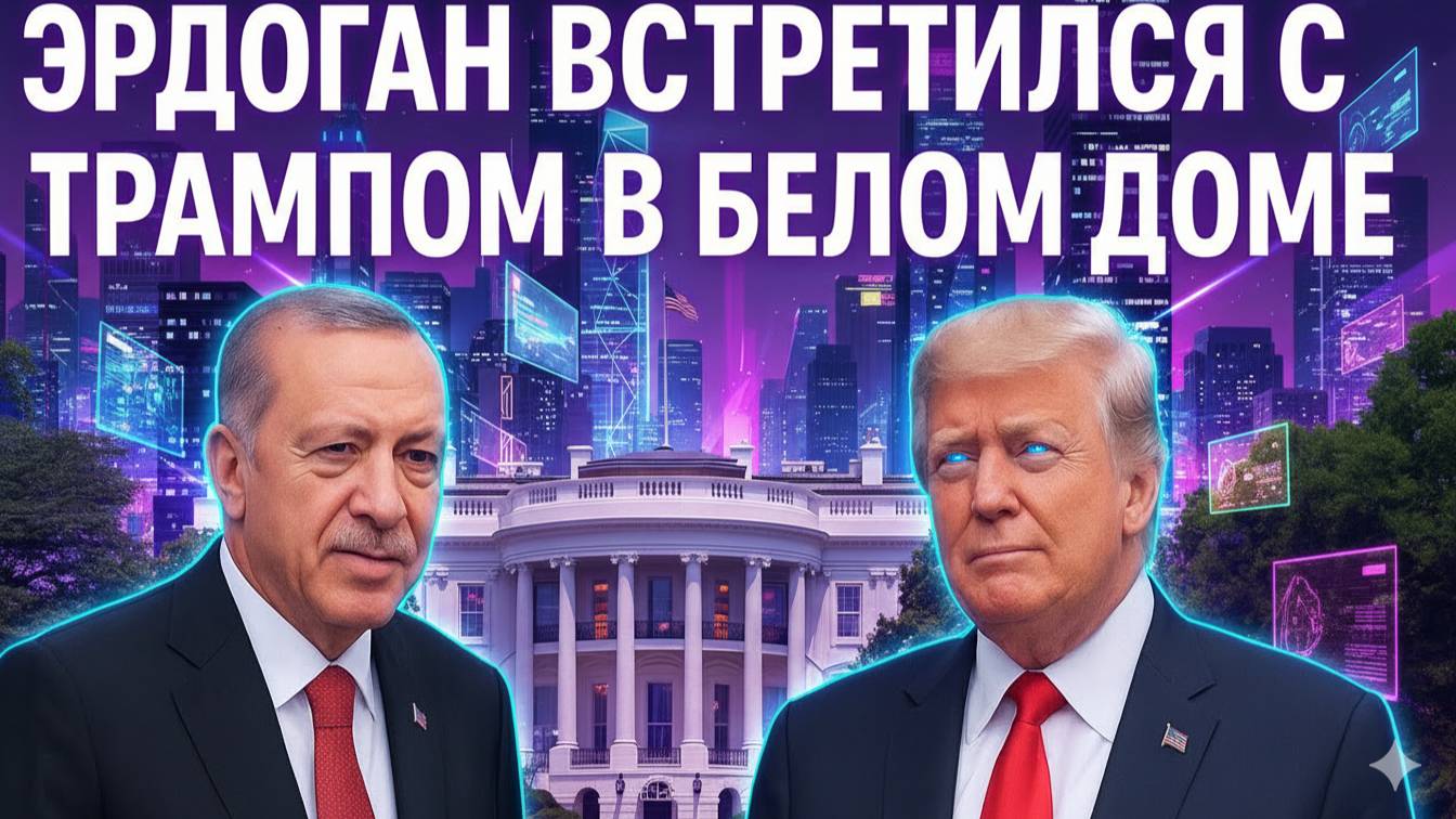 Трамп встретился с Эрдоганом в Белом доме  исторический визит!