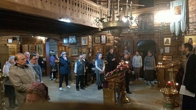 Проповедь на Всенощной в канун Всемирного Воздви́жения Честно́го Креста Господня. 26.09.2025 г.