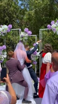 Сюрприз на свадьбе🥰