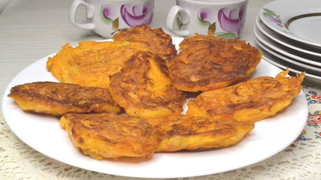 Оладьи из тыквы