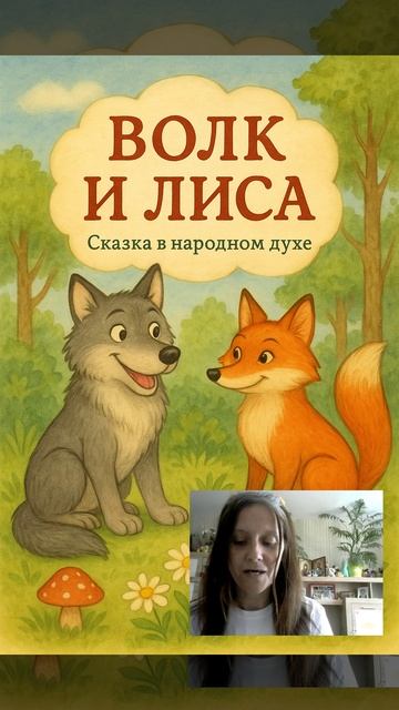 🌞Сказка Волк и Лиса -Добрые сказки для детей!