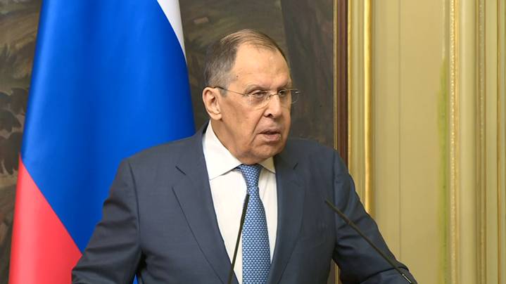 Лавров выступил на встрече глав МИД стран БРИКС