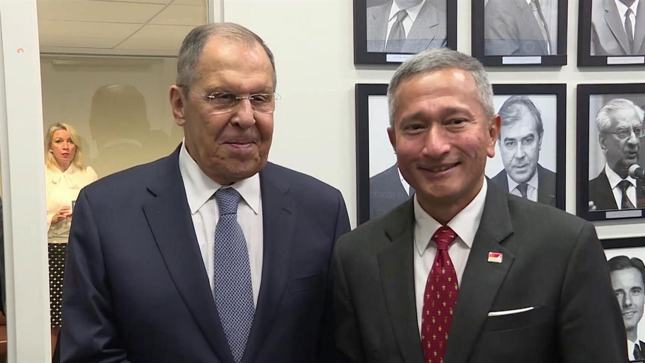Министр иностранных дел РФ на полях Генассамблеи ООН встретился с представителями семи стран