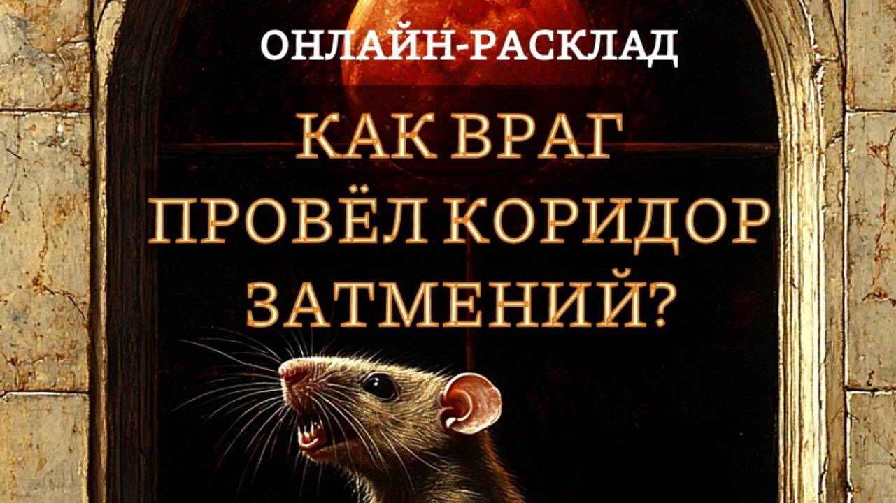 КАК ВРАГ ПРОВЁЛ КОРИДОР ЗАТМЕНИЙ? ОНЛАЙН-ТАРО РАСКЛАД