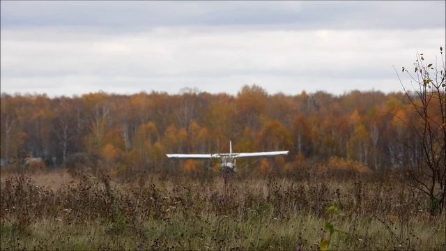 Взлёт самолёта SkyJeep-701