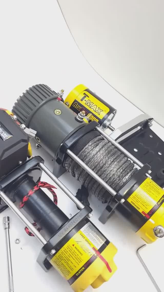 #тюнинглебёдки #лебёдка  #tmaxwinch  6000 с мотором от большой
