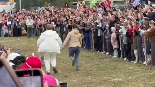 Гуси Оренбуржья побежали в Черном Отроге🤣