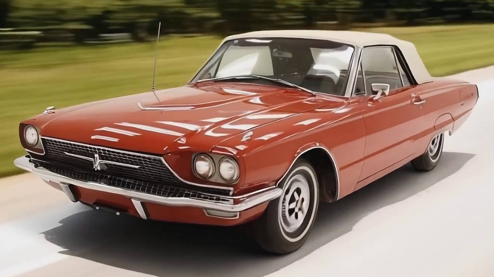Ford Thunderbird 1955-2005 История трансформации автомобиля Technoyarus