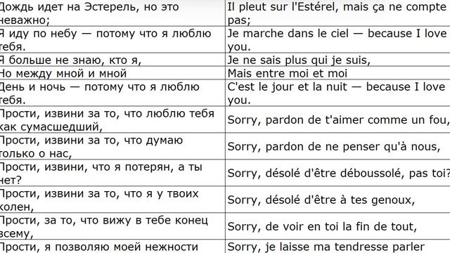 Sorry Because I Love You Vocal + Original