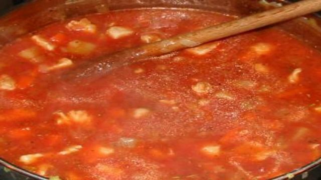 Куриный суп с вермишелью по-итальянски