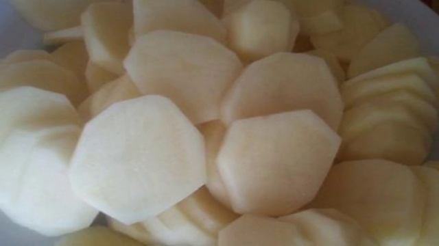 Кабачки запеченные с картошкой
