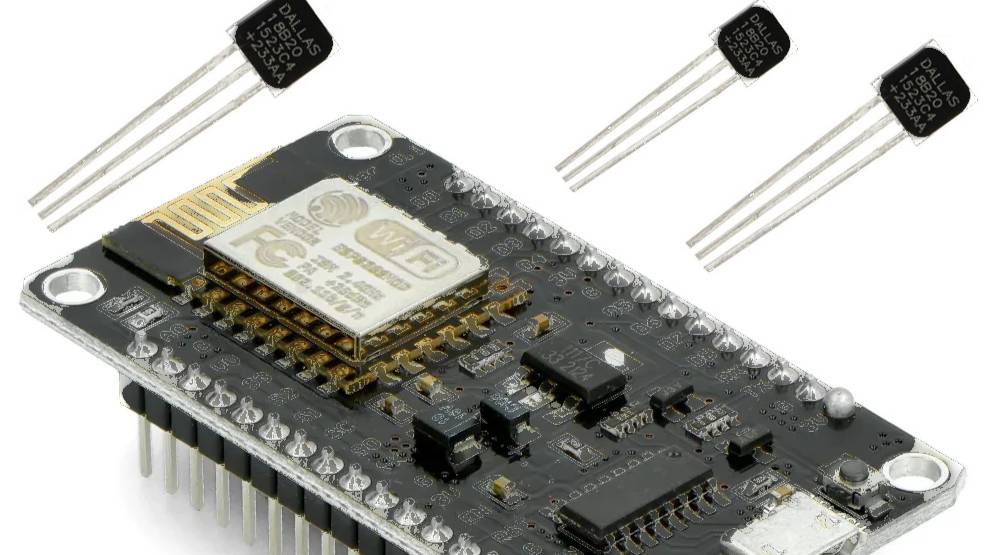 Подключение датчика температуры DS18B20 к ESP8266
