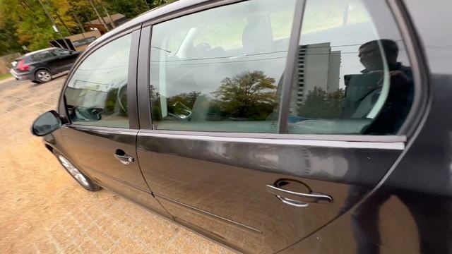 VW Golf 5 2008 14 DSG черный