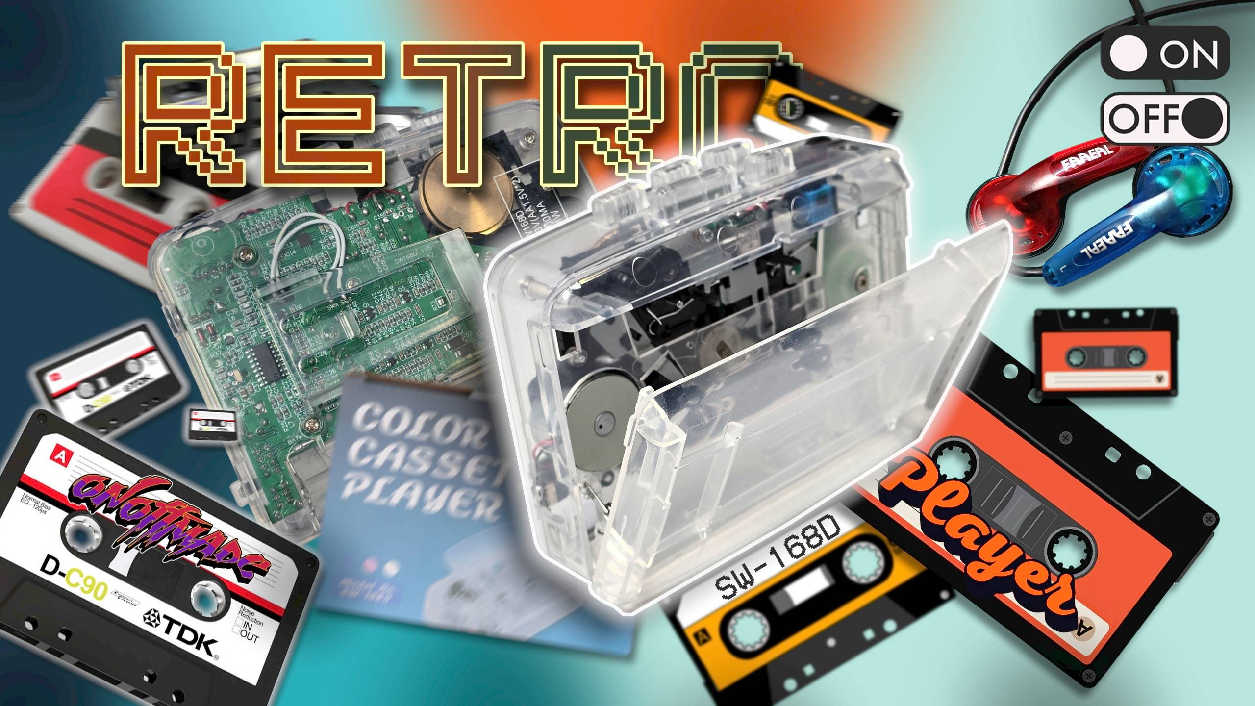 Кассетный плеер| Retro Player sw-168d + Faaeal Ancestor + ASMR