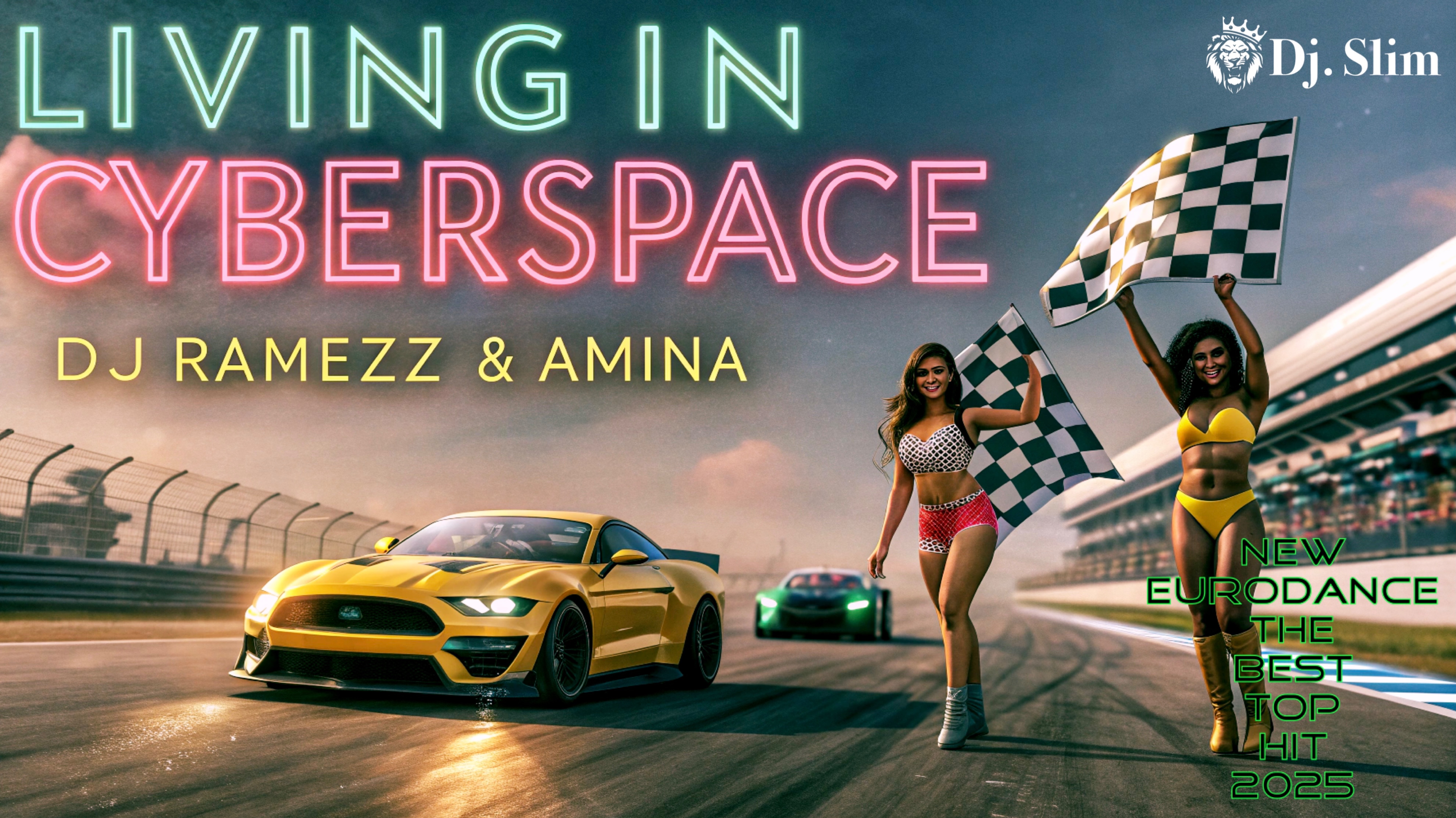 Dj Ramezz  Amina - Living In Cyberspace.  Dj. Slim - New Eurodance  The Best Top Hit 2025 
