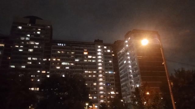 Московский сентябрьский вечер.