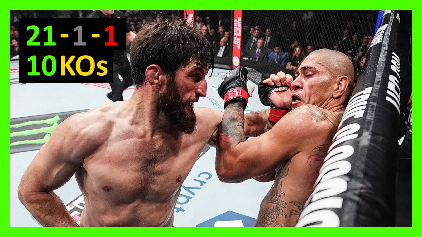 Все нокауты Магомеда Анкалаева в ММА и UFC