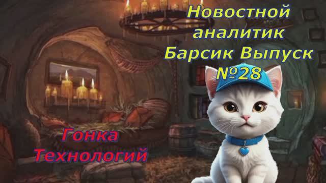 Новостной аналитик Барсик Выпуск 28 Гонка в Технологиях