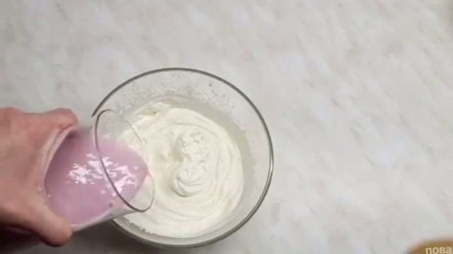 Муссовый торт с черешней