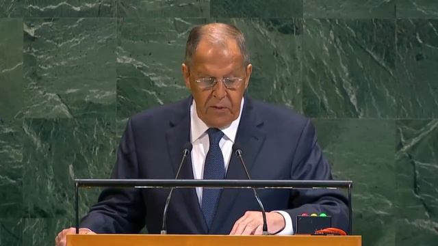 Выступление Сергея Лазарева в ООН