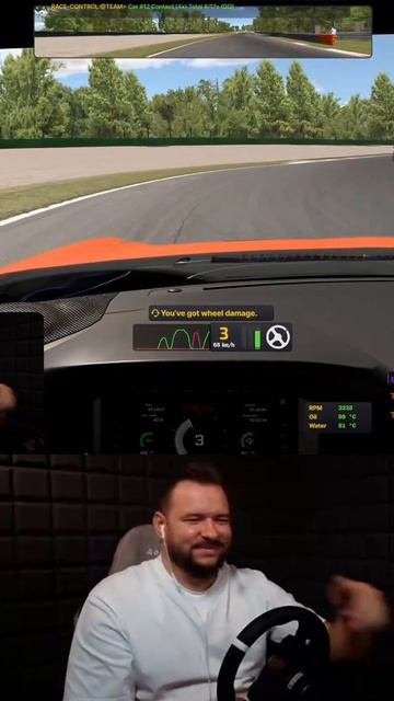 Рикошет, пробитие IRacing #vakovsky #streamer #iracing #simracing