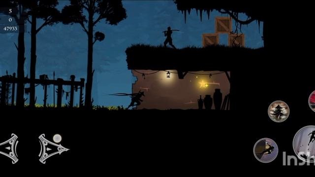прохожу челлендж в игре Ninja Arashi