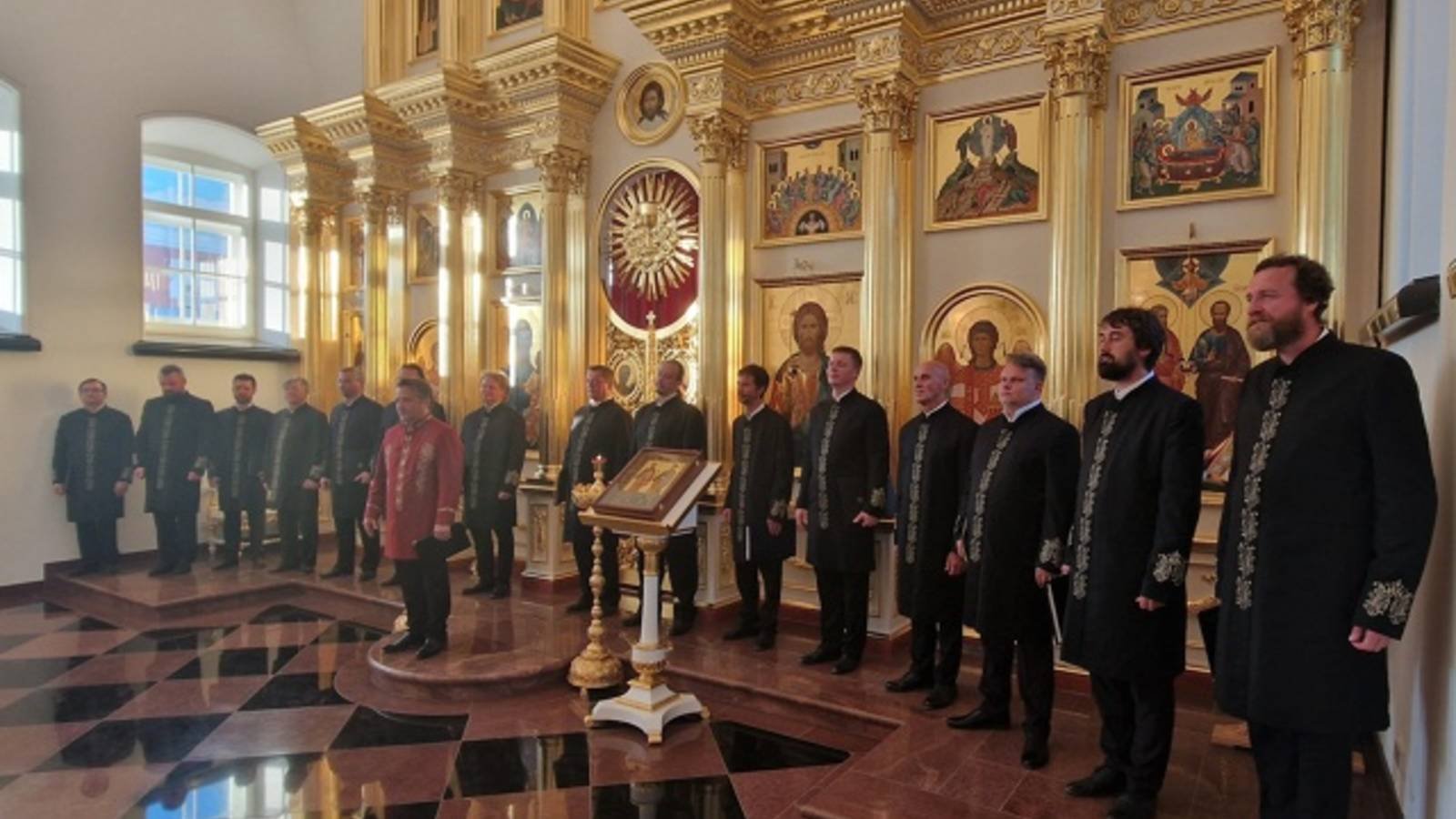 Сады Валаама 4к, Хор братии Валаамского монастыря 08.06.2025