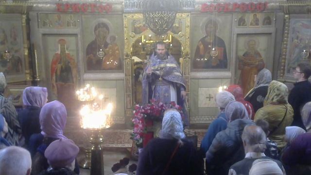 Проповедь на Литургии в Праздник Всемирного Воздви́жения Честно́го Креста Господня. 27.09.2025 г.