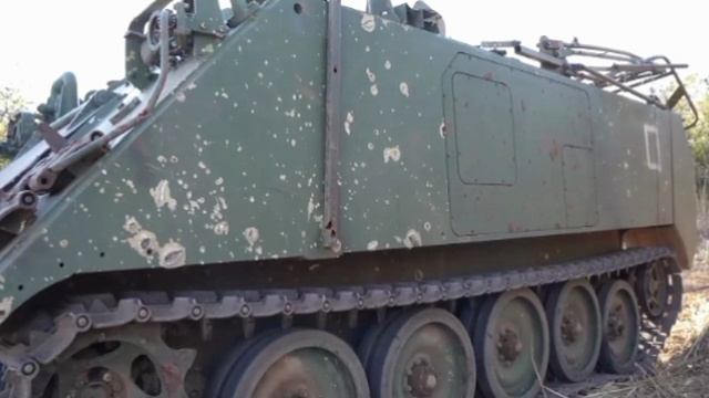 Захват натовской техники нашими бойцами в днепропетровской области.