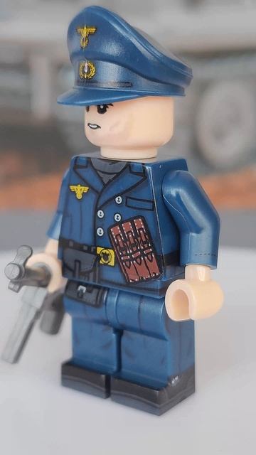Lego WW2. Кастомная минифигурка AliExpress