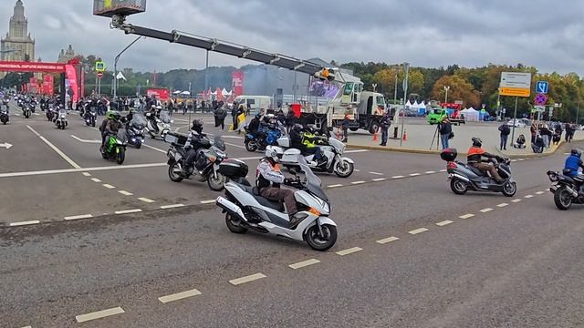 Закрытие мотосезона 2025 в Москве.