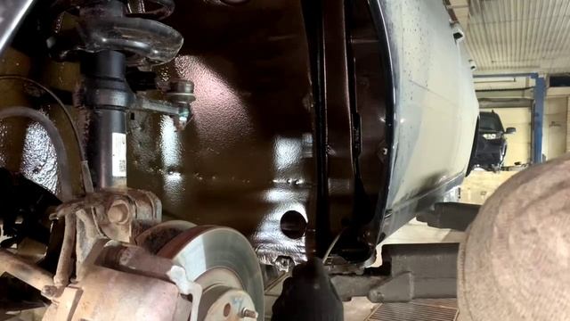 Антикоррозийная обработка автомобиля Лада Гранта перед зимним сезоном,обзор работ,цена