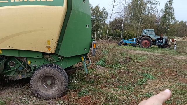 Пресс "два в одном" + важна ли "экономика" сенажа в упаковке