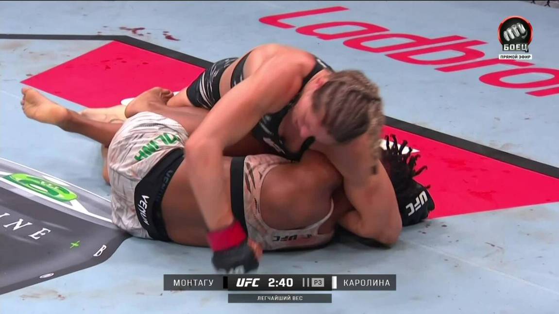 Мишель Монтагу против Луаны Каролины видео. UFC Fight Night
