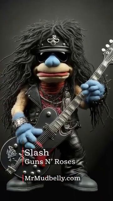 Music Puppets 33 80s Rock gunsnroses
