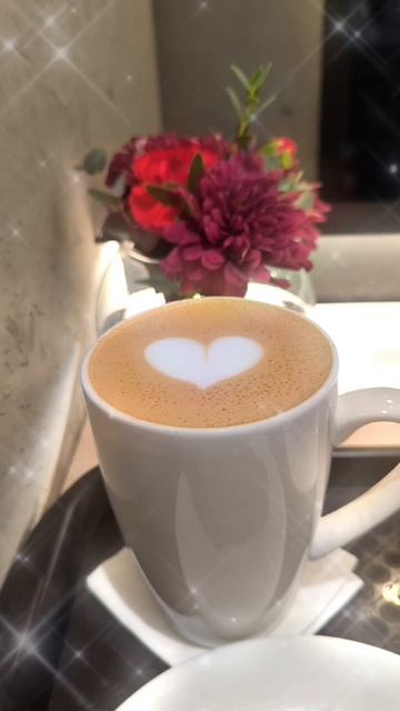 Навсегда Любовь 💖С сердечком в кружке Капучино Любимого Человека ☕Для Влюбленных в Кофе и не Только