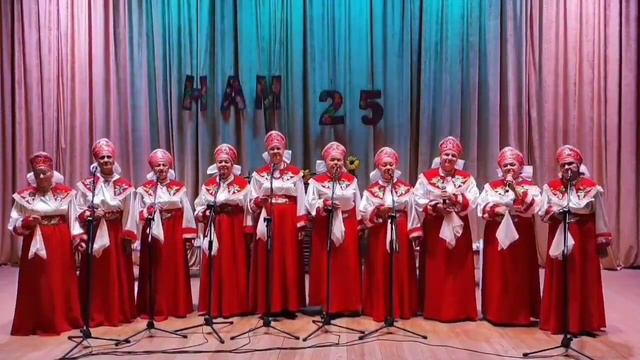 Отчетный юбилейный концерт НСК, хора русской песни «Надежда».
